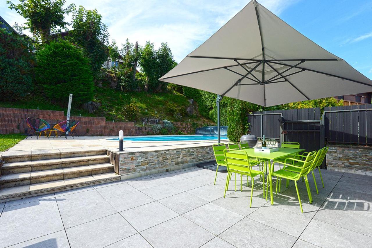 Villa Bargkass - Vue Montagne Et Piscine La Bresse Exterior foto